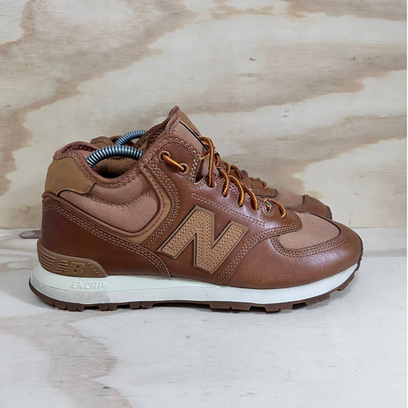 New Balance Shoes - New Balance - 574 High Mid - Sneakers - Brown - Women's - 10 - WH574BD